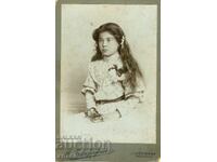 СТАРА ФОТОГРАФИЯ - КАРТОН - БАКЪРДЖИЕВ – Г.ОРЯХОВИЦА - 0530