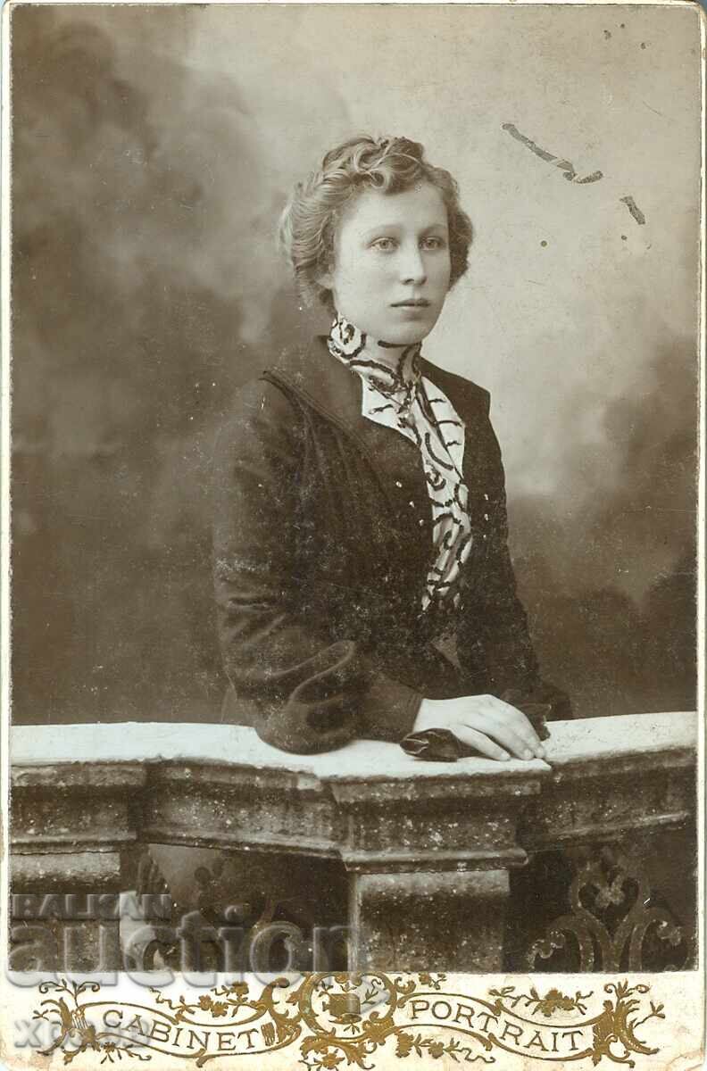 OLD PHOTOGRAPH - CARDBOARD - KOGAN - SLIVEN - 0734