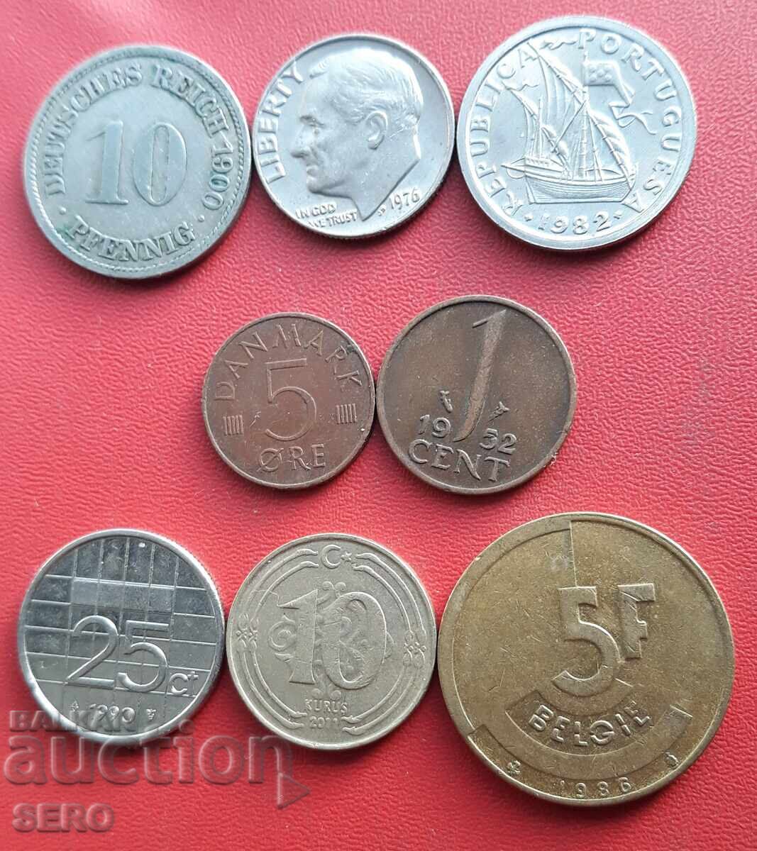 Μικτή παρτίδα 8 νομισμάτων