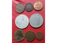 Смесен лот от 8 монети