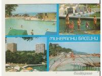 Bulgaria Postcard Varna Golden Sands Mineral Pools
