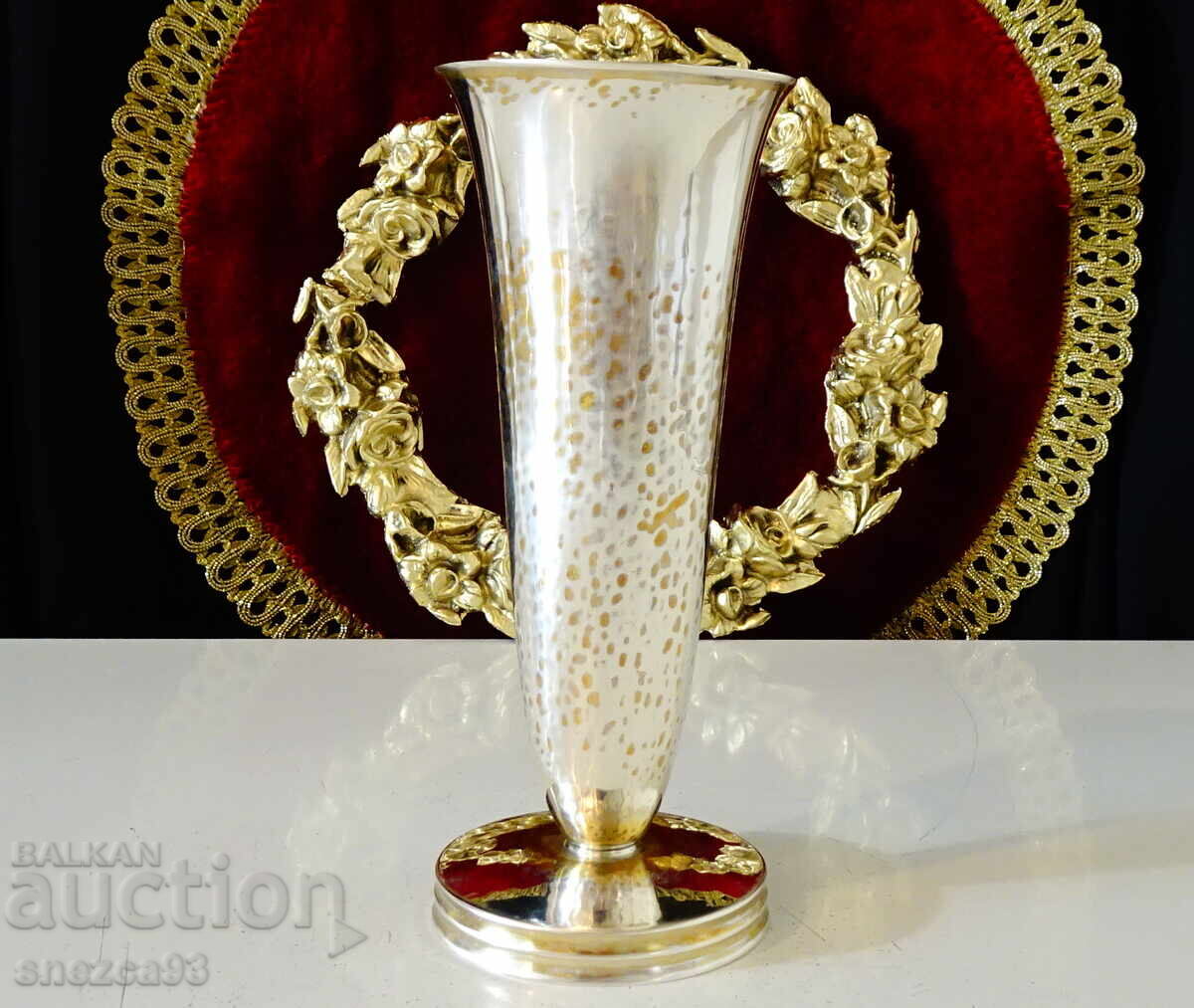 Delivery of Silver cup, silver 800, hallmark, weight 102 g