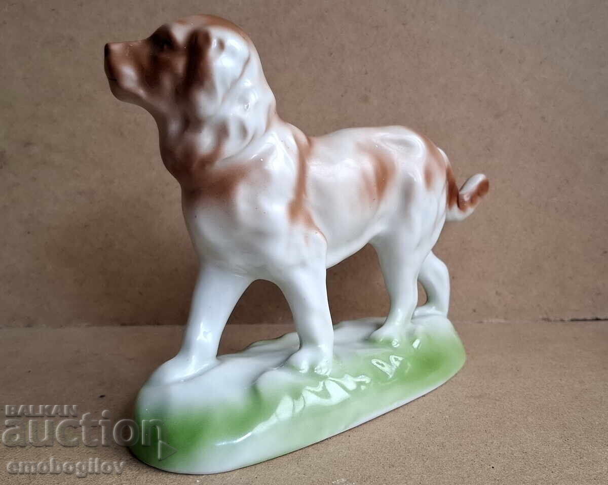 Παλαιό Βουλγαρικό Πορσελάνινο Είδωλο Αγαλματάκι Σκύλου με τιμή 21.00 BGN | € 10.74 Παλαιό Βουλγαρικό Πορσελάνινο Είδωλο Αγαλματάκι Σκύλου με τιμή 21.00 BGN | € 10.74