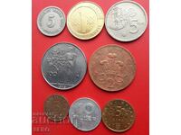 Смесен лот от 8 монети