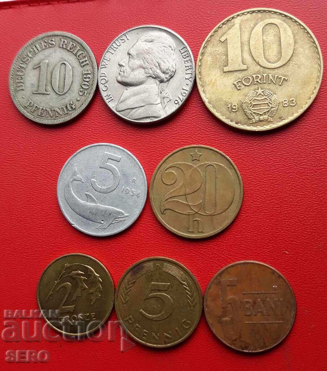 Μικτή παρτίδα 8 νομισμάτων