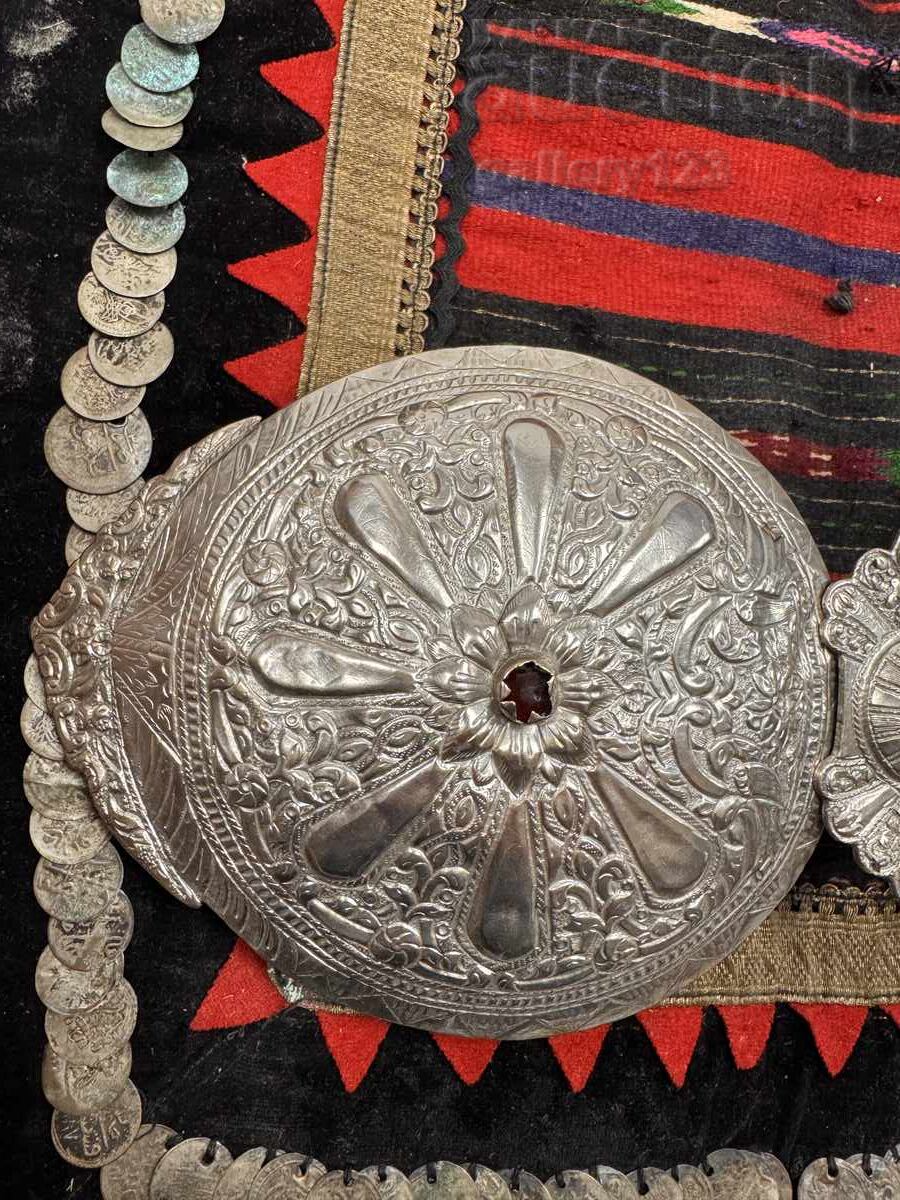 Revival-era belt buckles, Pirin Macedonia, silver, stamped, forged with price 670.00 BGN | € 342.57 Revival-era belt buckles, Pirin Macedonia, silver, stamped, forged with price 670.00 BGN | € 342.57
