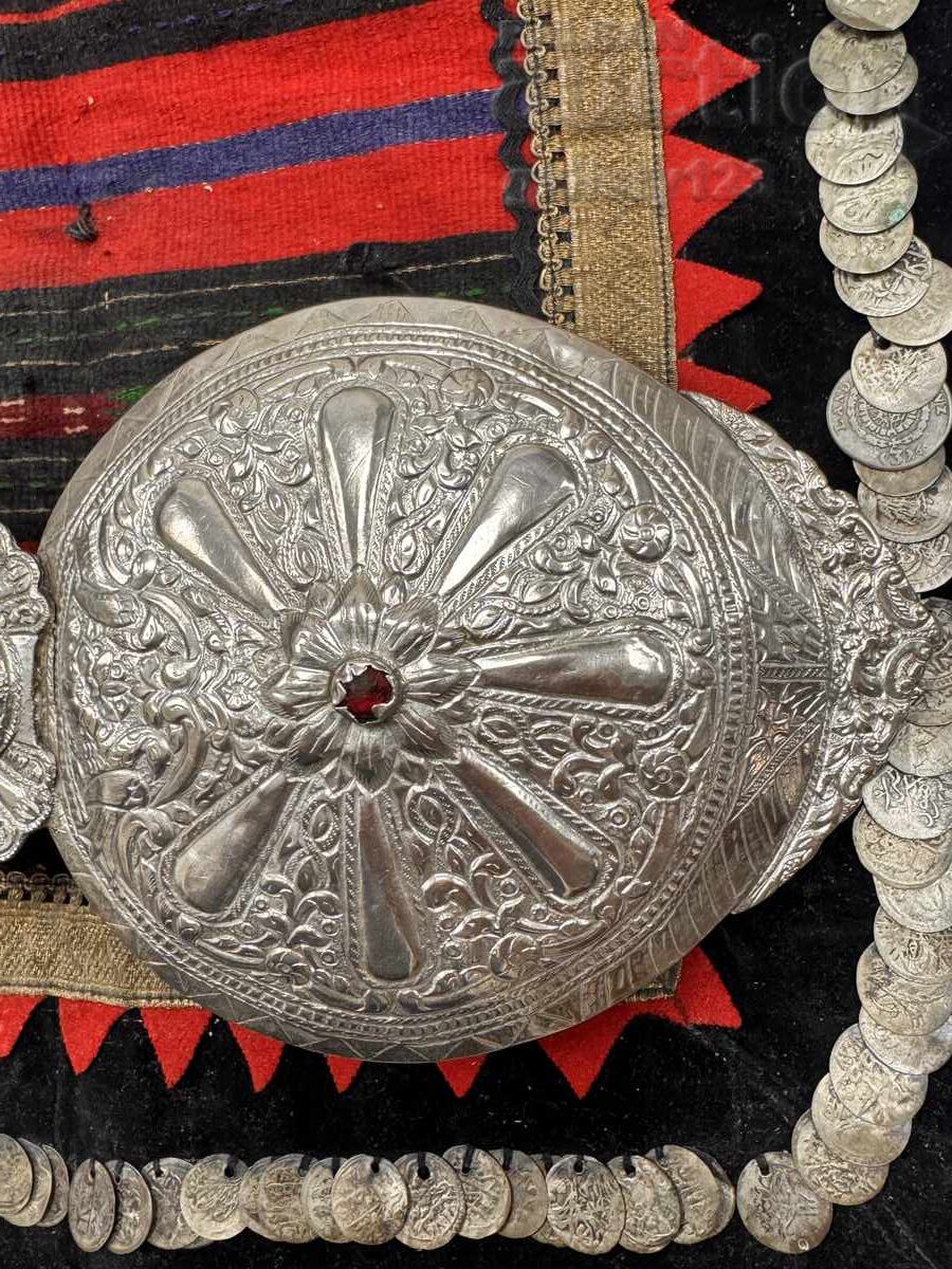 Delivery of Revival-era belt buckles, Pirin Macedonia, silver, stamped, forged Delivery of Revival-era belt buckles, Pirin Macedonia, silver, stamped, forged