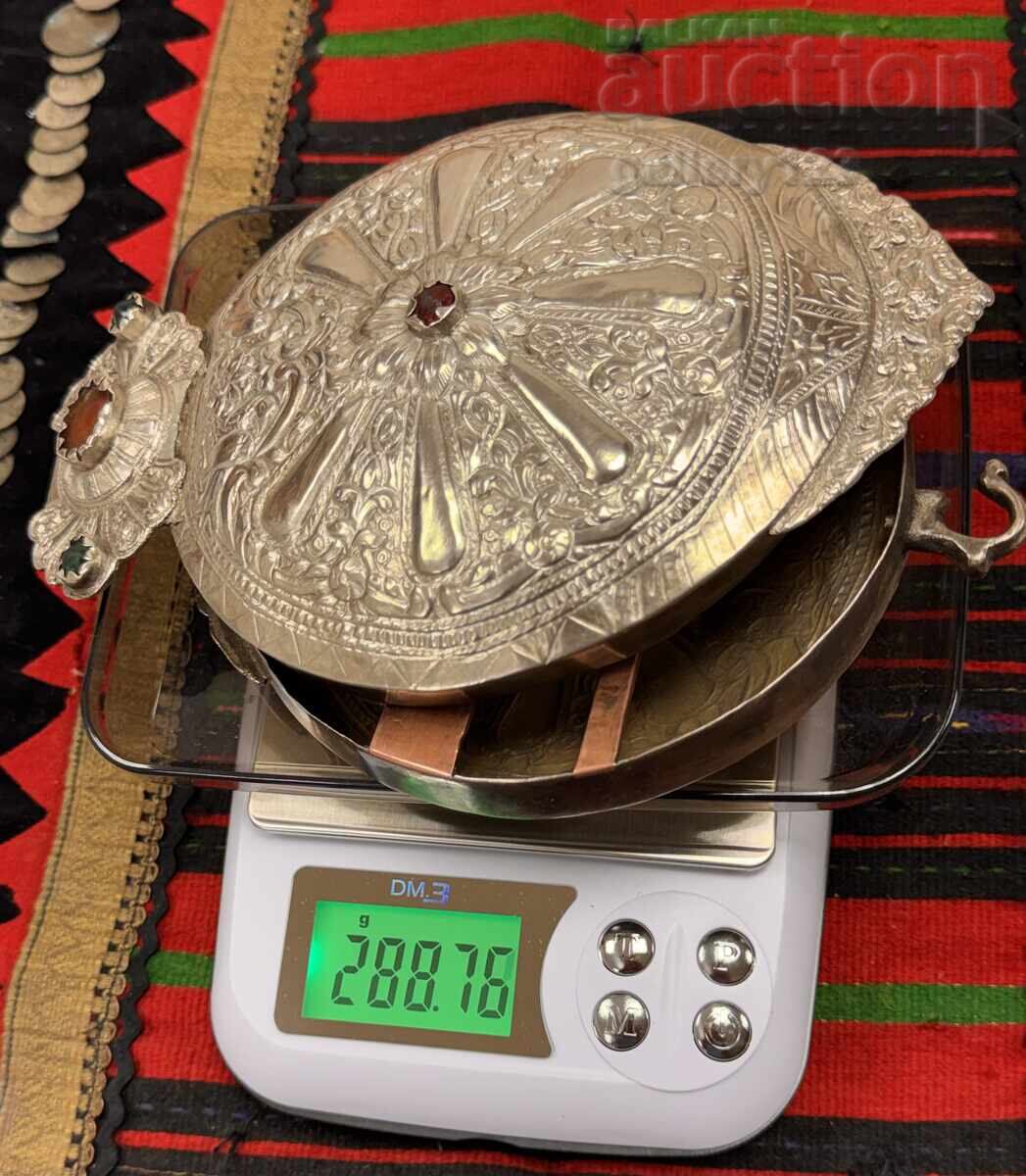 Revival-era belt buckles, Pirin Macedonia, silver, stamped, forged - 7 Revival-era belt buckles, Pirin Macedonia, silver, stamped, forged - 7