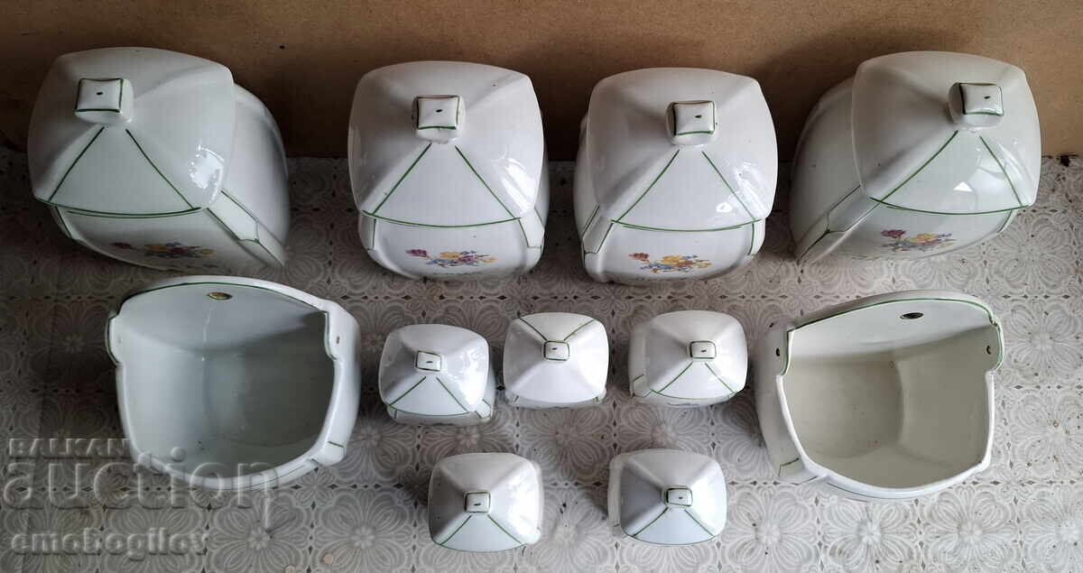 Ryadŭk Παλαιός Βουλγαρικός Πορσελάνινος Σερβίτσος για Μπαχαρικά με τιμή 63.31 BGN | € 32.37 Ryadŭk Παλαιός Βουλγαρικός Πορσελάνινος Σερβίτσος για Μπαχαρικά με τιμή 63.31 BGN | € 32.37