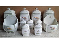 Ryadŭk Παλαιός Βουλγαρικός Πορσελάνινος Σερβίτσος για Μπαχαρικά