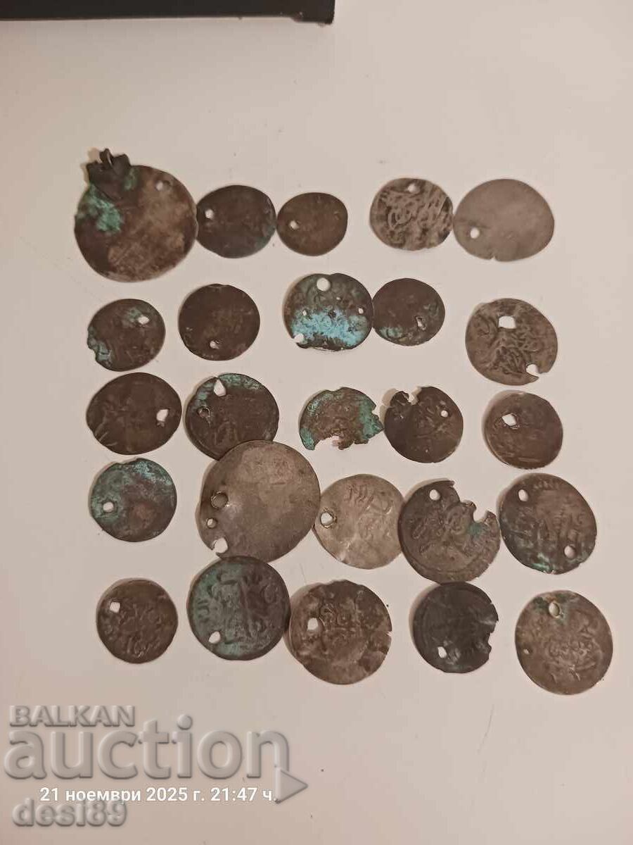 Auction Silver 25 pieces Auction Silver 25 pieces