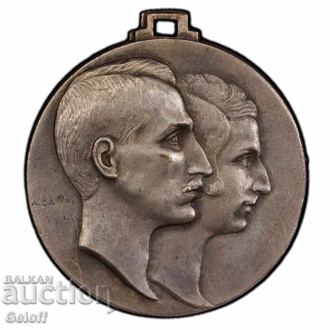 Δημοπρασία Μετάλλιο του Γάμου του Βόριδος Γ' και της Ιωάννας της Σαβοΐας, MS63