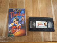 Caseta video VHS - Animație Pinocchio