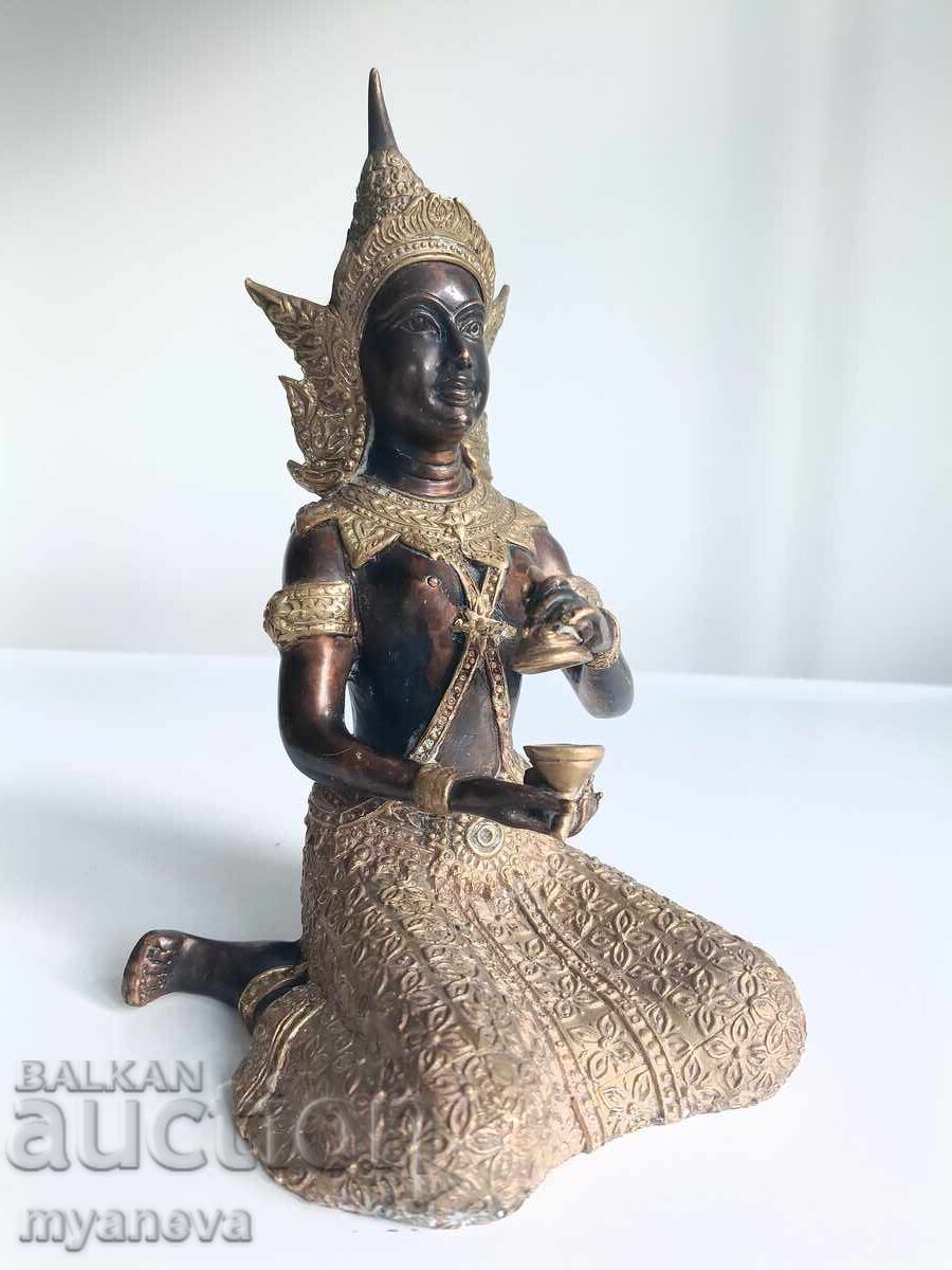 Auction  Bronze, Thai figure of a mythical creature