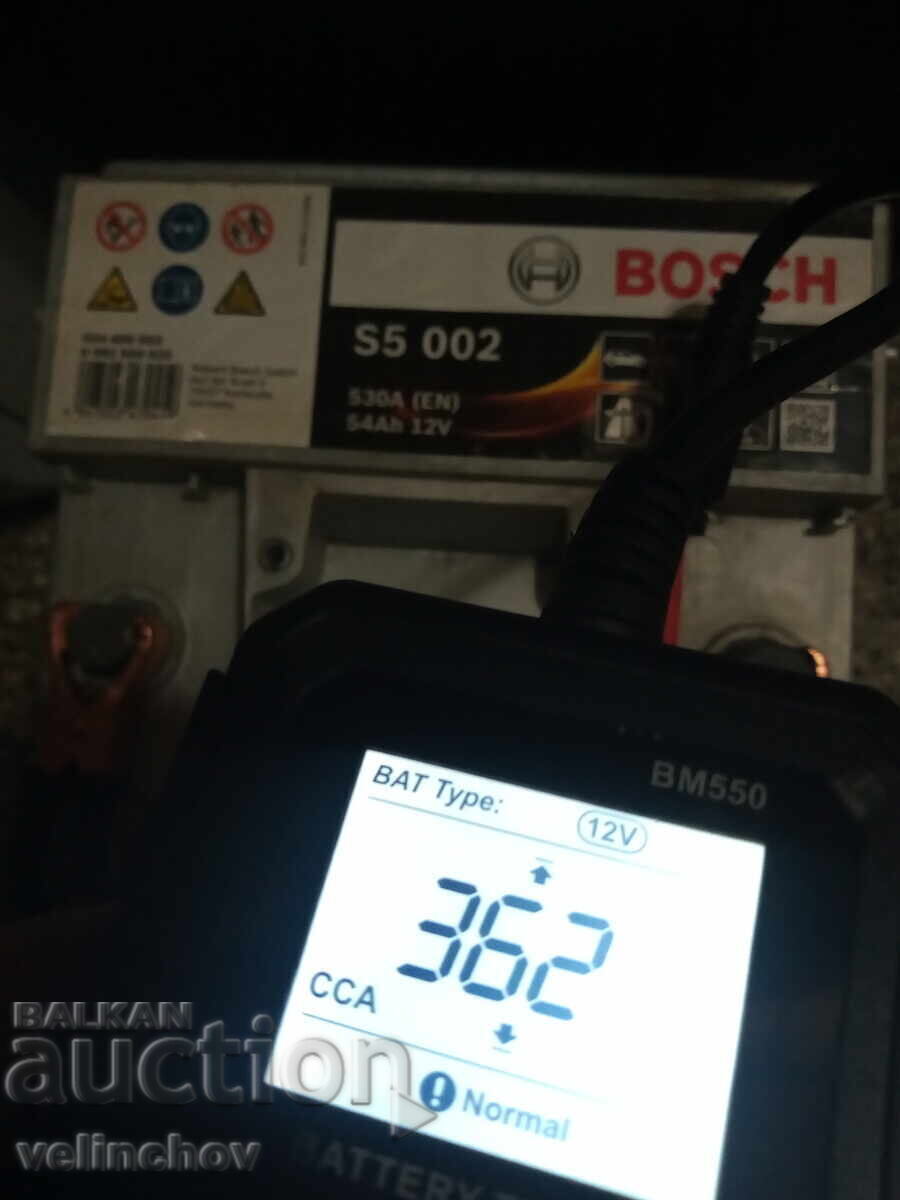 Δημοπρασία Μπαταρία BOSCH AGM 54 Ah / 530 A / 12 V Δημοπρασία Μπαταρία BOSCH AGM 54 Ah / 530 A / 12 V