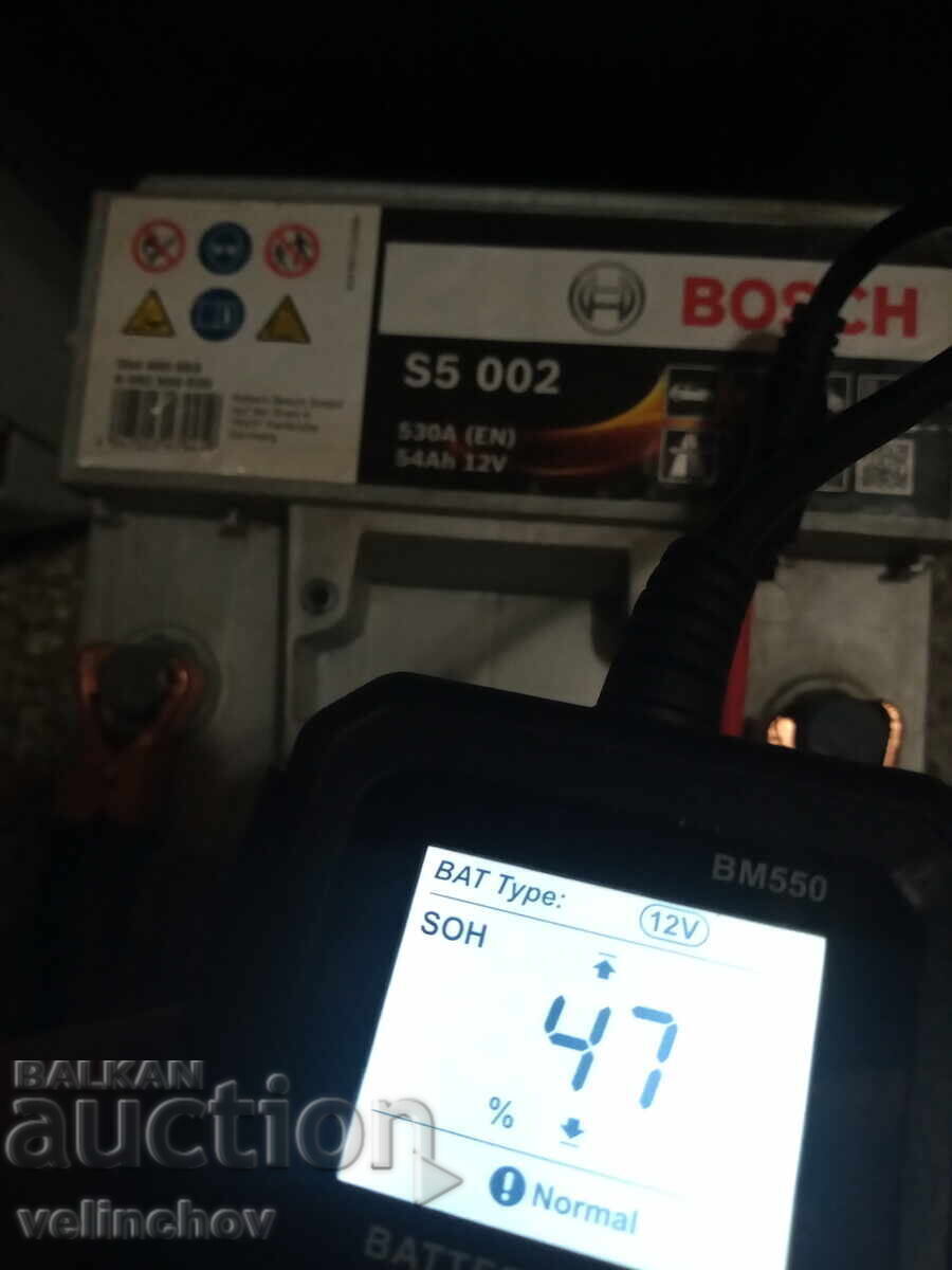 Παράδοση Μπαταρία BOSCH AGM 54 Ah / 530 A / 12 V Παράδοση Μπαταρία BOSCH AGM 54 Ah / 530 A / 12 V