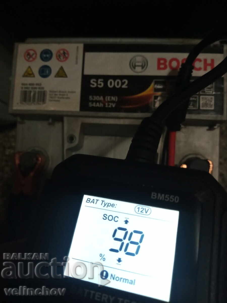 Μπαταρία BOSCH AGM 54 Ah / 530 A / 12 V - 5 Μπαταρία BOSCH AGM 54 Ah / 530 A / 12 V - 5