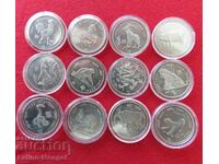 LIBERIA 12 x 5 $ 2000 zodii