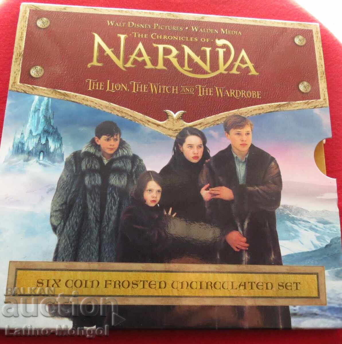 Нова Зеландия 6 х 50 цента 2006 Хрониките на Нарния