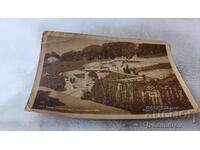 Postcard Varna The Stairs in front of the New Sea Baths