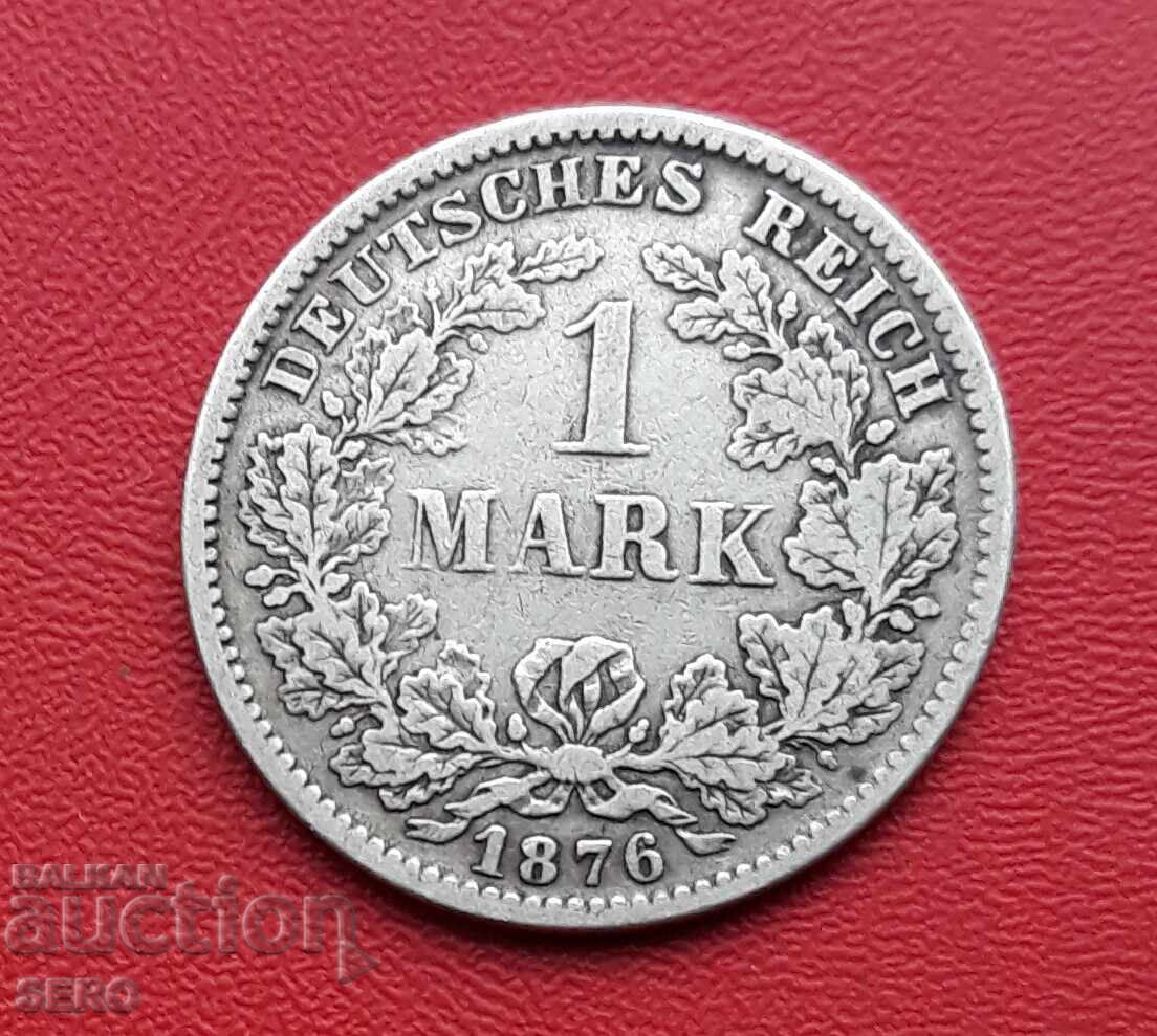 Germany - 1 Mark 1876 F - Stuttgart