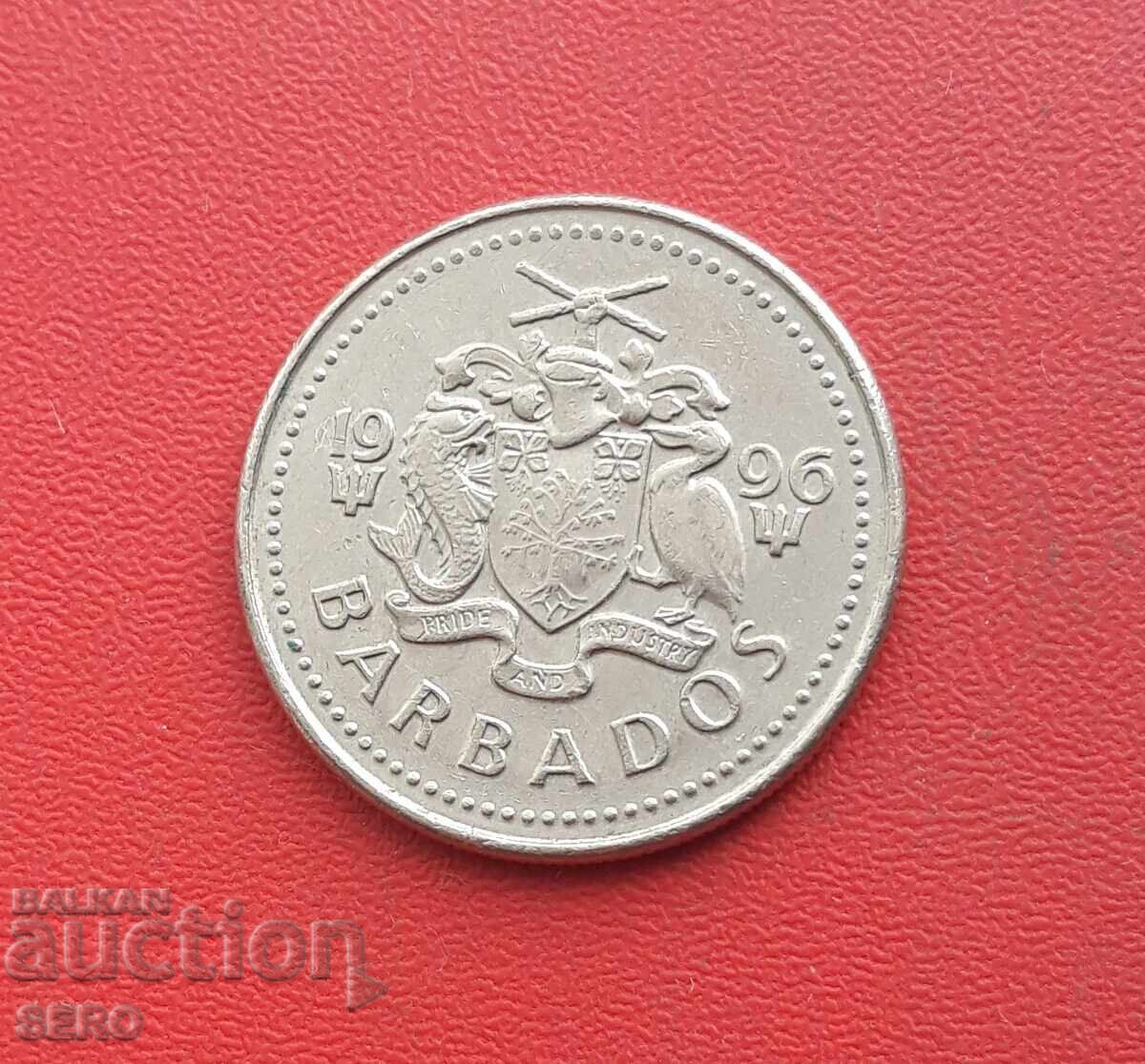 Barbados - 25 Cents 1996 Barbados - 25 Cents 1996