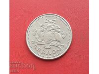 Barbados - 25 Cents 1996