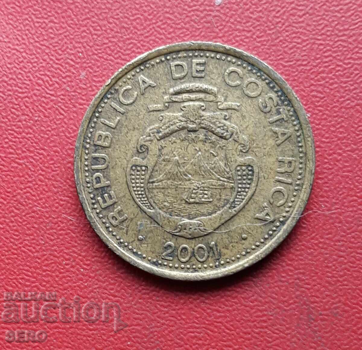 Κόστα Ρίκα - 5 κολόν 2001 με τιμή 0.50 BGN | € 0.26