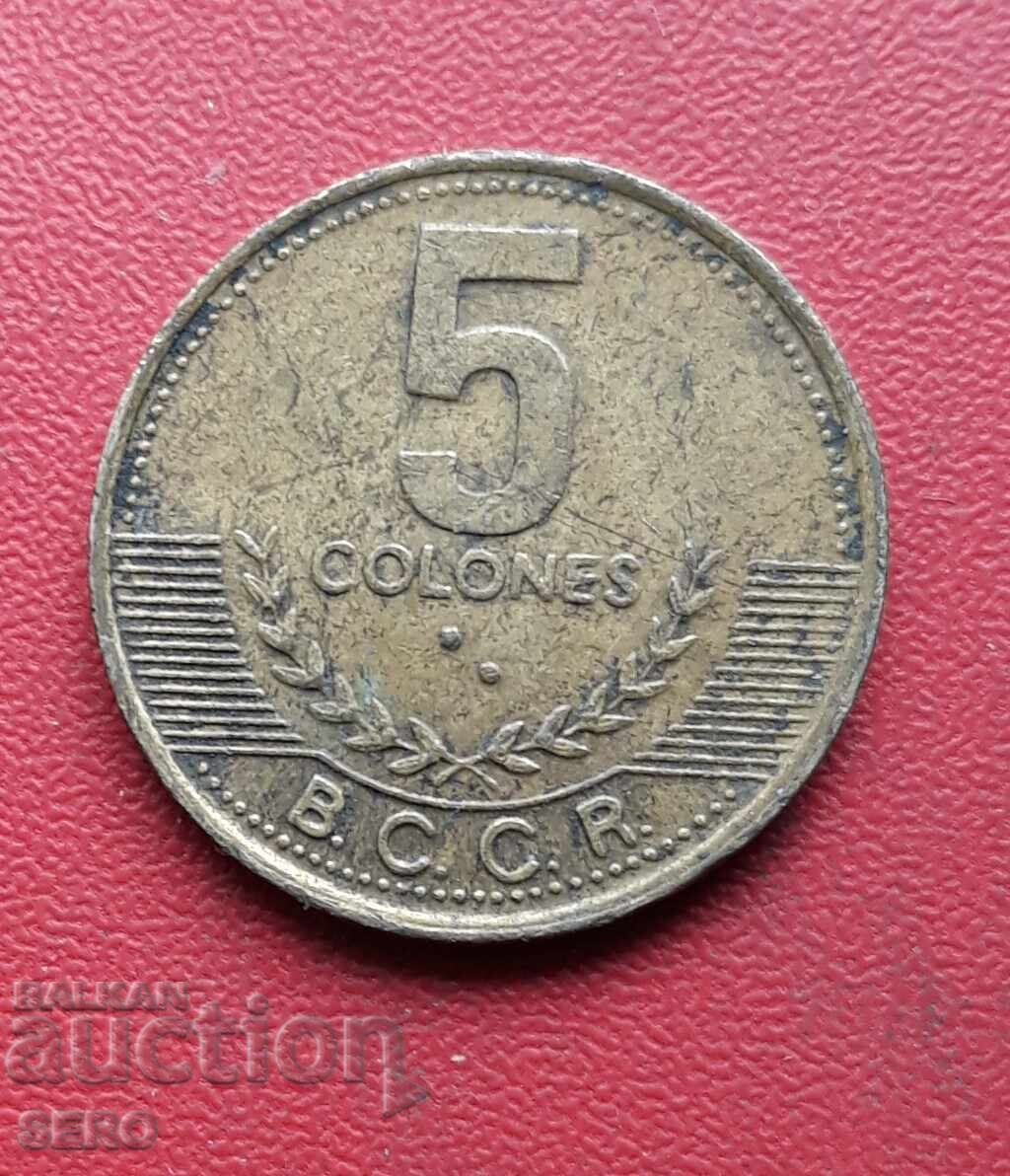 Κόστα Ρίκα - 5 κολόν 2001