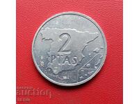 Испания-2 песети 1984