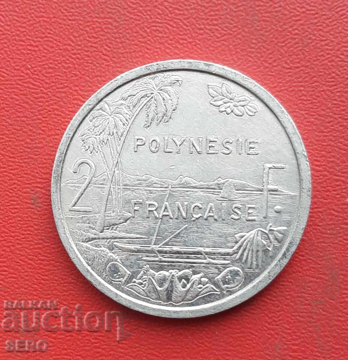 French Polynesia - 2 Francs 2009