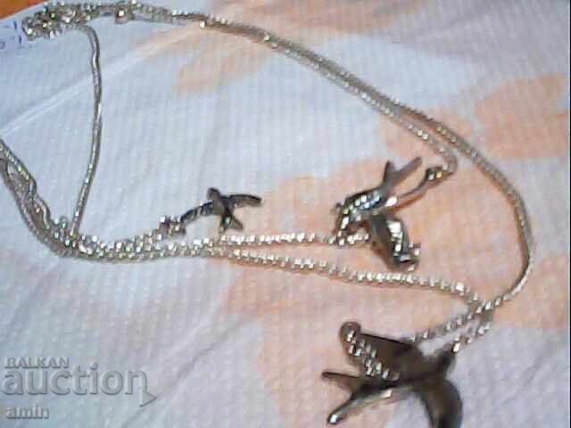 Colier frumos SES 3 talismane galbene