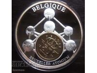 Ευρώ μετάλλιο - Βέλγιο - proof - 2002