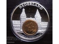 Ευρώ μετάλλιο - Ολλανδία - proof - 2002