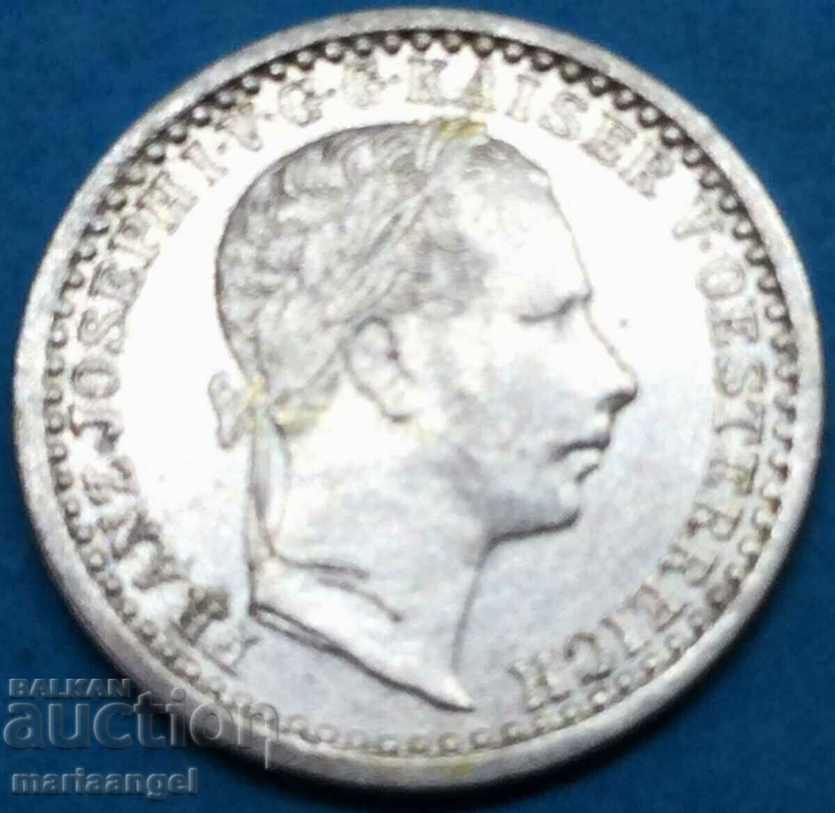 Delivery of 5 Kreuzer 1859 Austria A - Vienna silver - rare