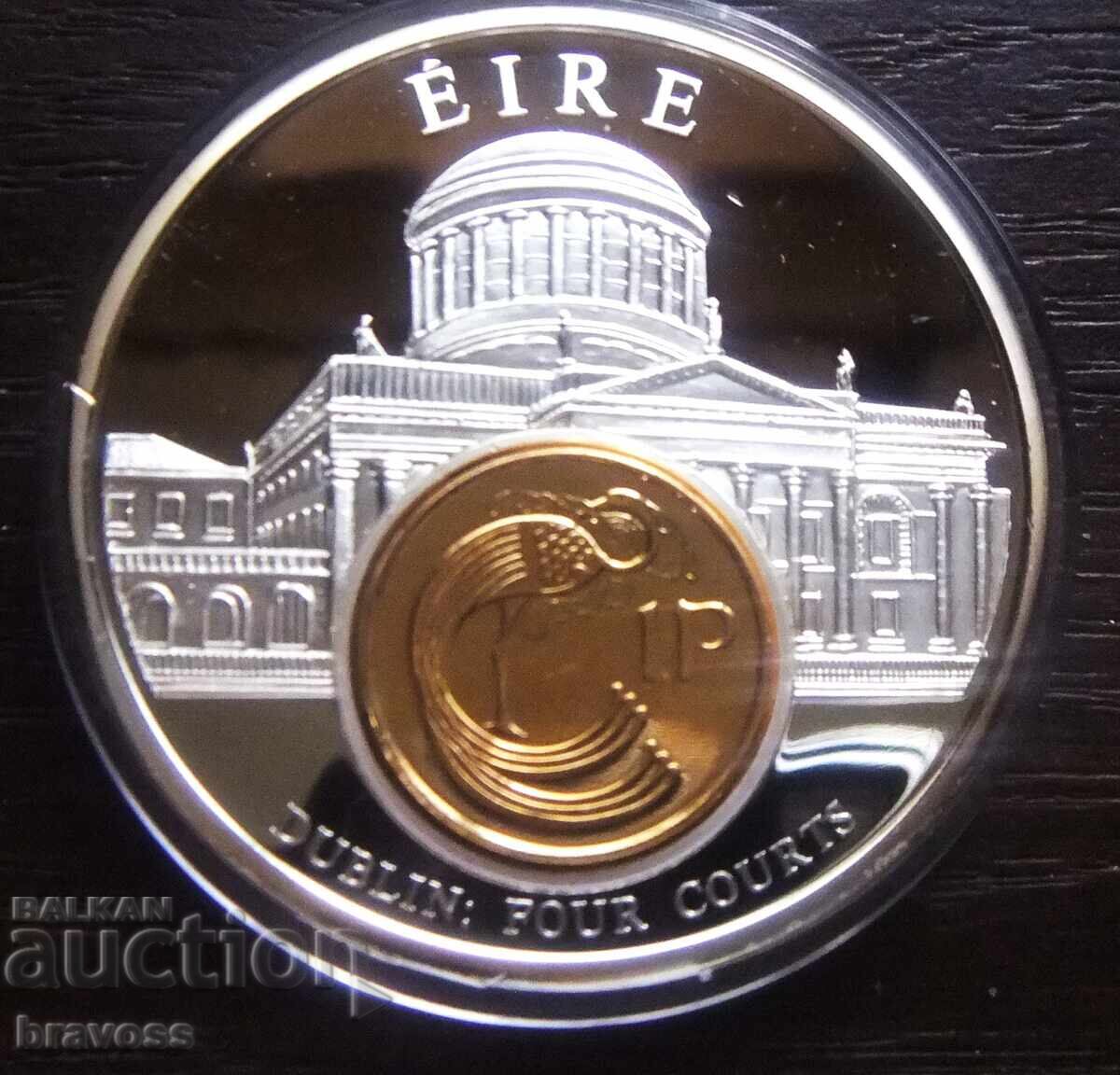 Ευρώ μετάλλιο - Ειρήνη - proof - 2002