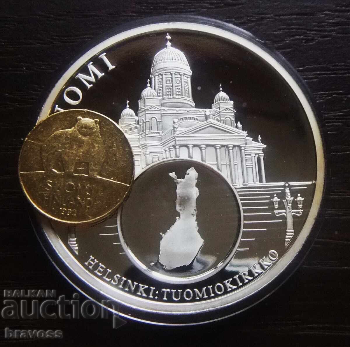 Ευρώ μετάλλιο - Φινλανδία - proof - 2002 με τιμή 19.99 BGN | € 10.22