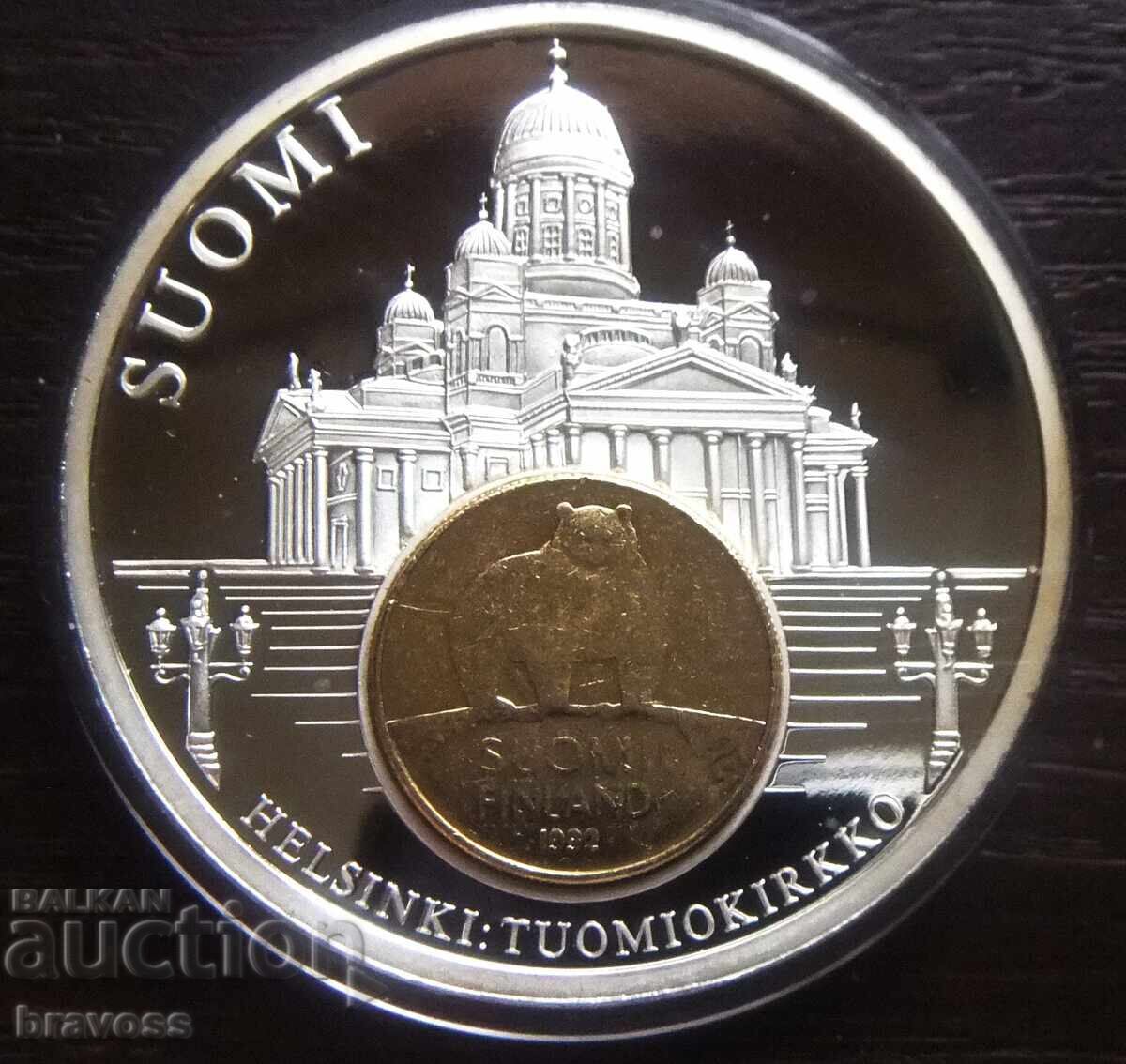 Ευρώ μετάλλιο - Φινλανδία - proof - 2002