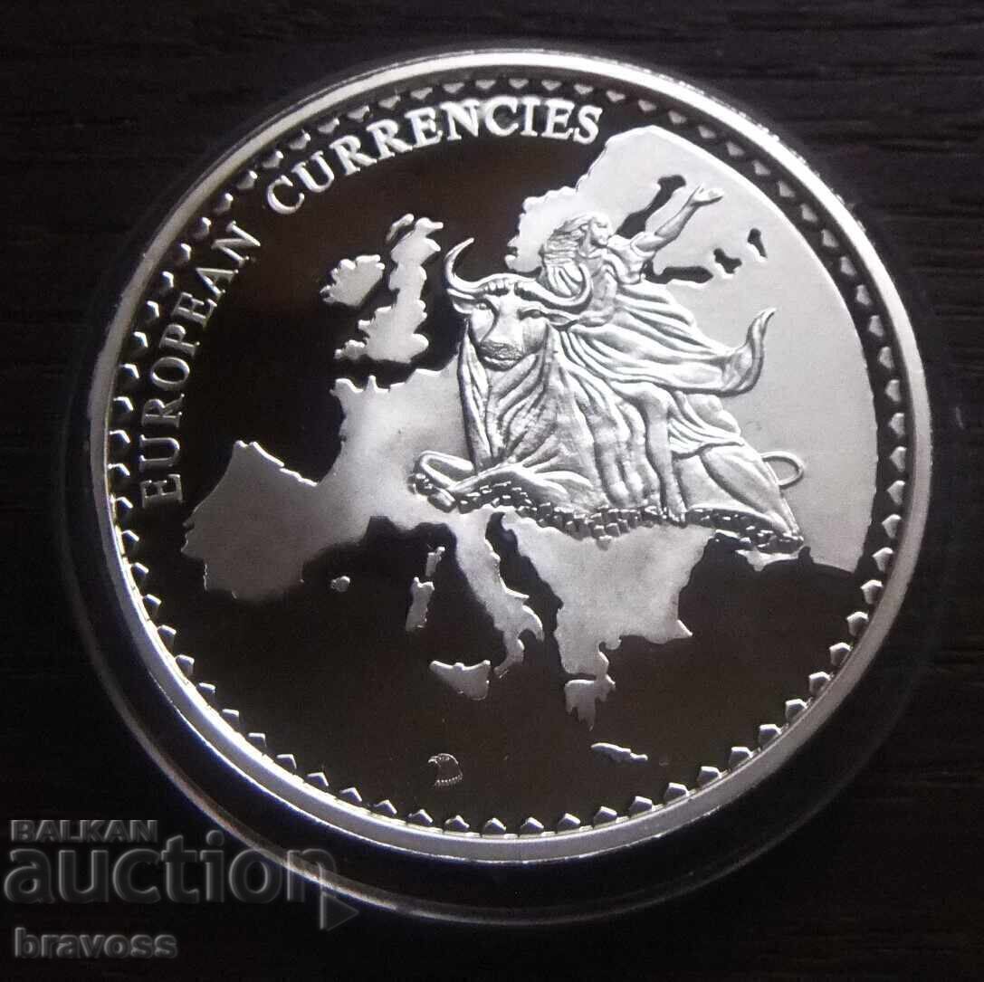 Ευρώ μετάλλιο - Πορτογαλία - proof - 2002 με τιμή 19.99 BGN | € 10.22