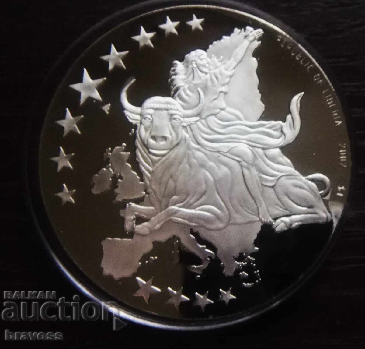 Λιβερία - 1 δολάριο - proof - 2002 - Ολλανδία με τιμή 19.99 BGN | € 10.22