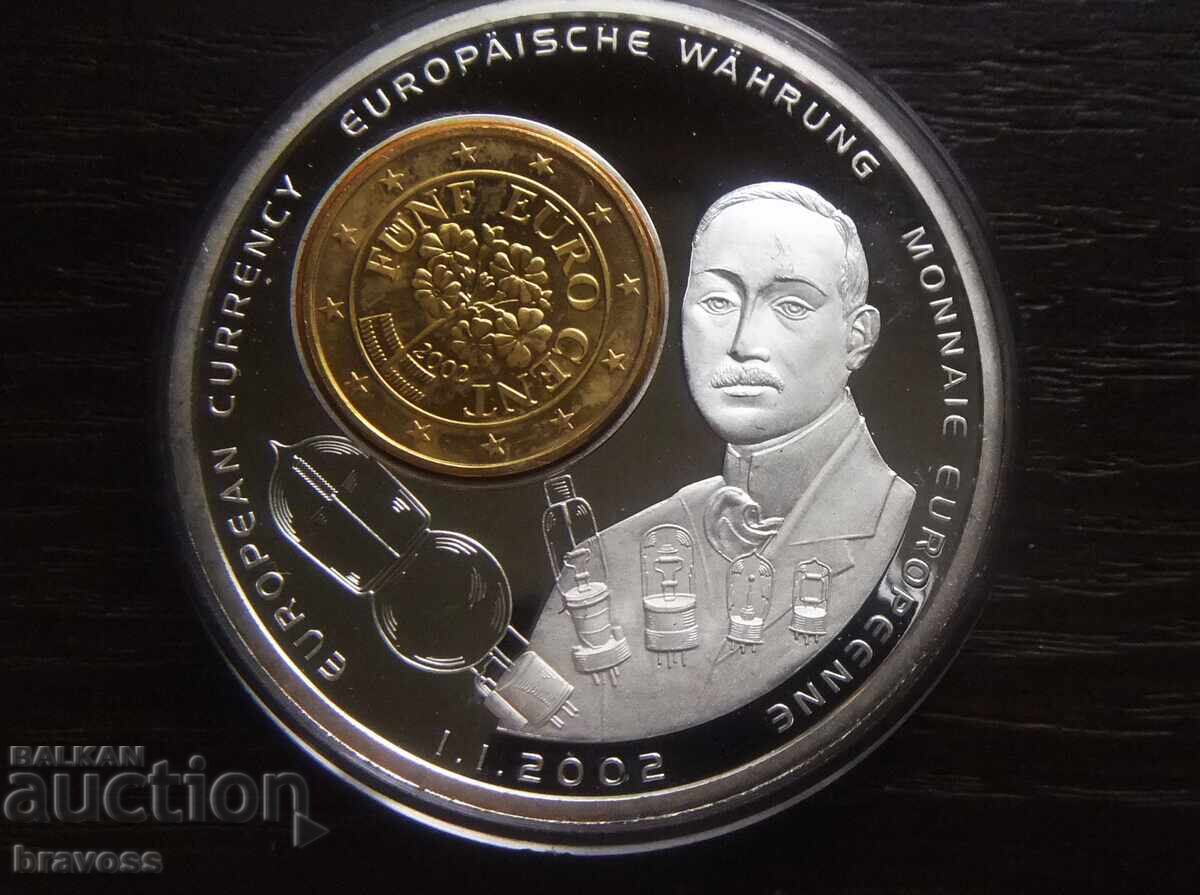 Либерия - 1 долар  - proof - 2002 - Австрия