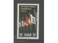 СААР 1955г.-Михел №359 чиста,с оригинално лепило,без лепенка