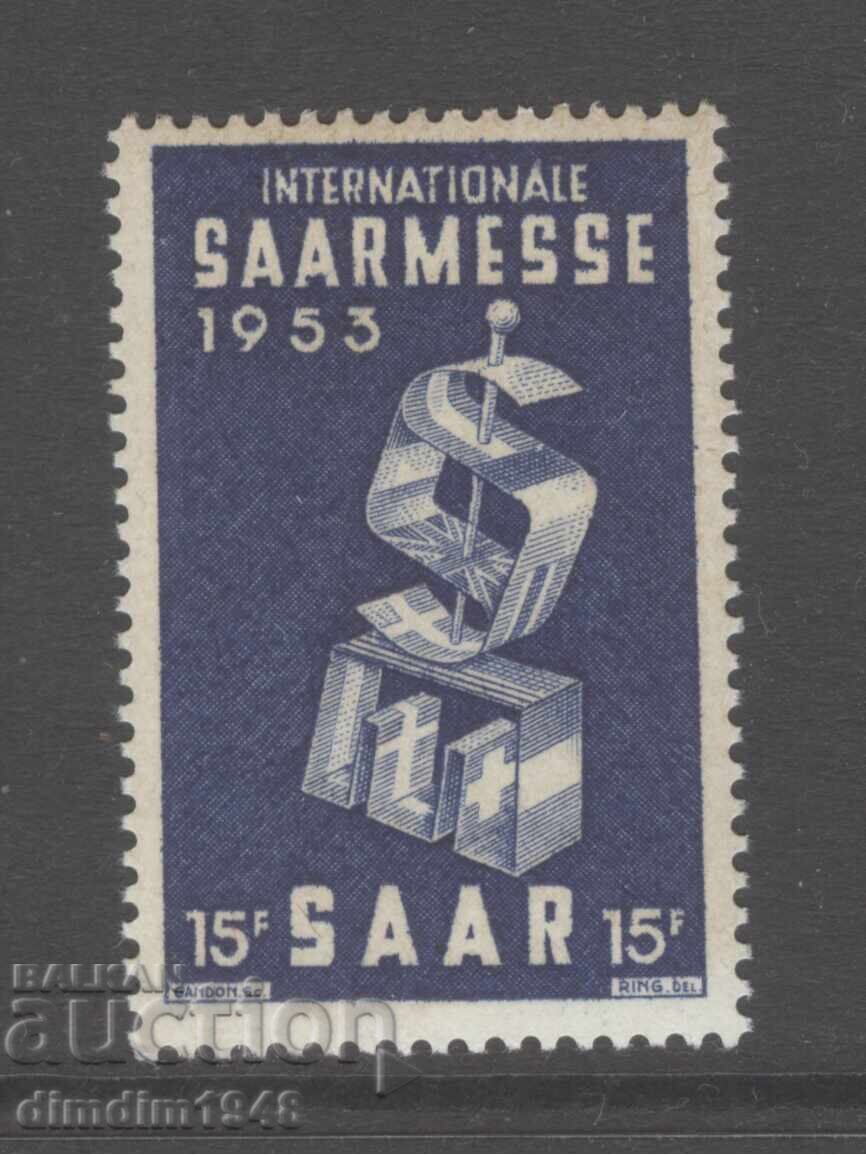 ΣΑΑΡ 1953 - Michel No. 341 καθαρή, με αυθεντική κόλλα, χωρίς σφραγίδα ΣΑΑΡ 1953 - Michel No. 341 καθαρή, με αυθεντική κόλλα, χωρίς σφραγίδα