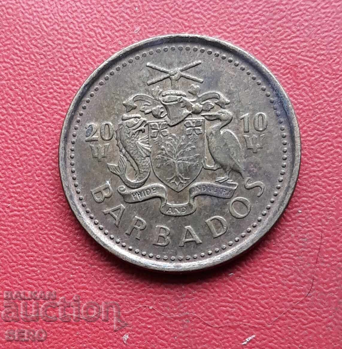 Νήσος Μπαρμπάντος - 5 σεντ 2010