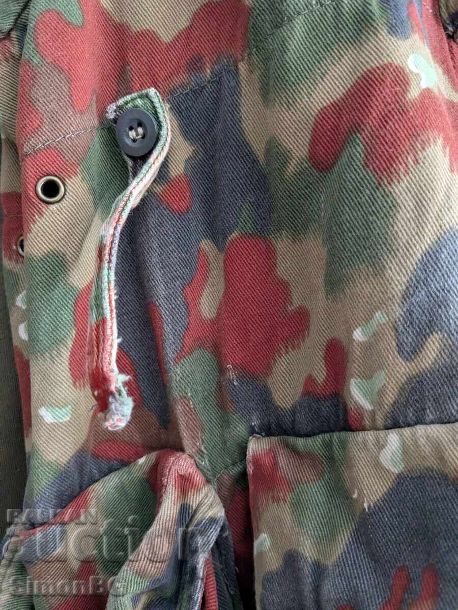 Παράδοση Ελβετικό στρατιωτικό μπουφάν Alpenflage M70