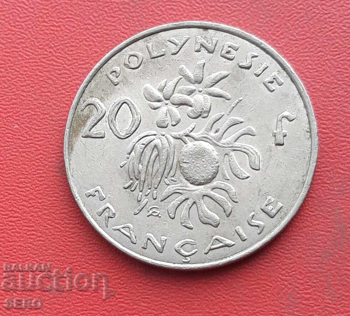 French Polynesia - 20 Francs 2006