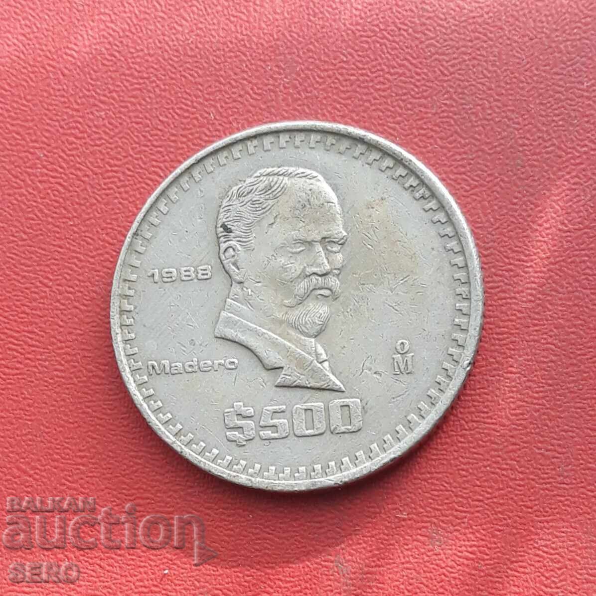 Mexico - 500 Pesos 1988