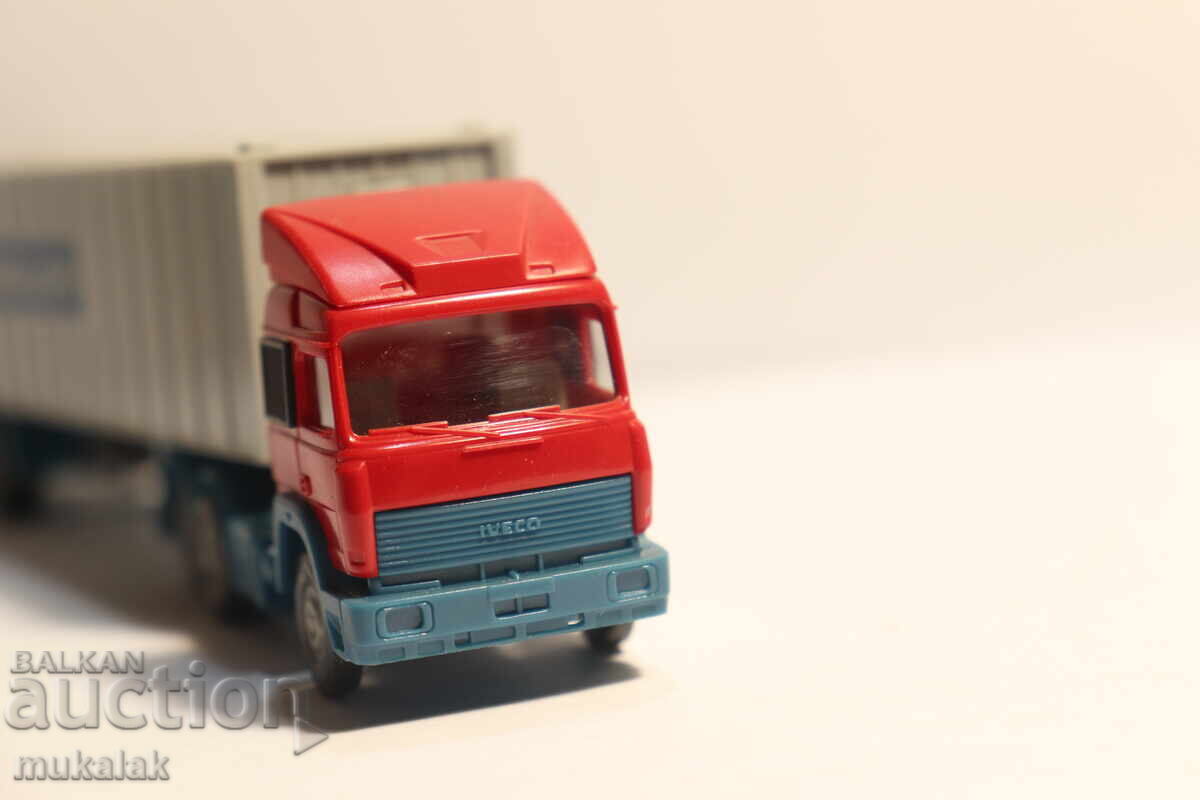 Δημοπρασία WIKING 1:87 H0 IVECO ΦΟΡΤΗΓΟ CONTAINER ΦΟΡΤΗΓΟ TIR ΜΟΝΤΕΛΟ