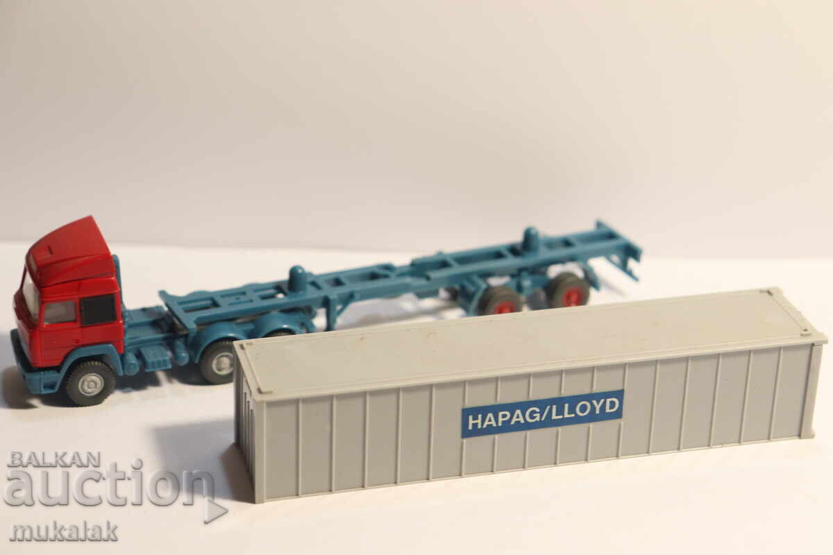 WIKING 1:87 H0 IVECO ΦΟΡΤΗΓΟ CONTAINER ΦΟΡΤΗΓΟ TIR ΜΟΝΤΕΛΟ - 6