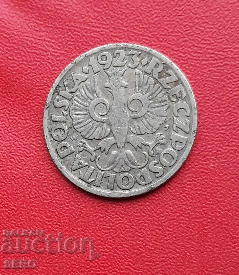 Poland-20 groszy 1923 with price 0.40 BGN | € 0.20